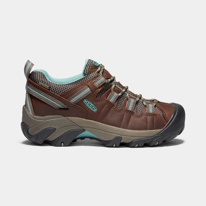 Keen Targhee II Waterproof - Kadın Trekking Ayakkabısı - Kahverengi - Turkey (581426ELO)